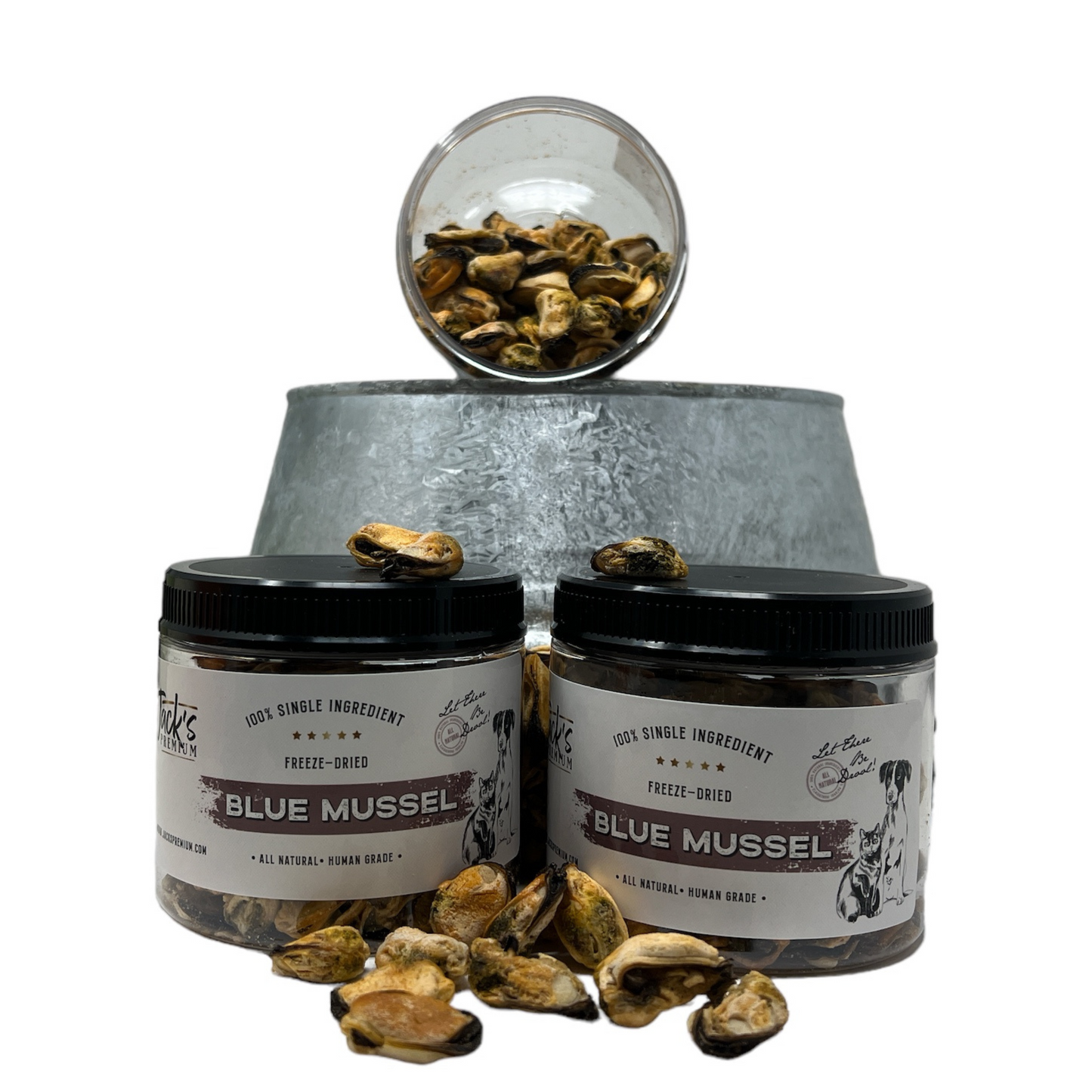 freeze dried mussel treats