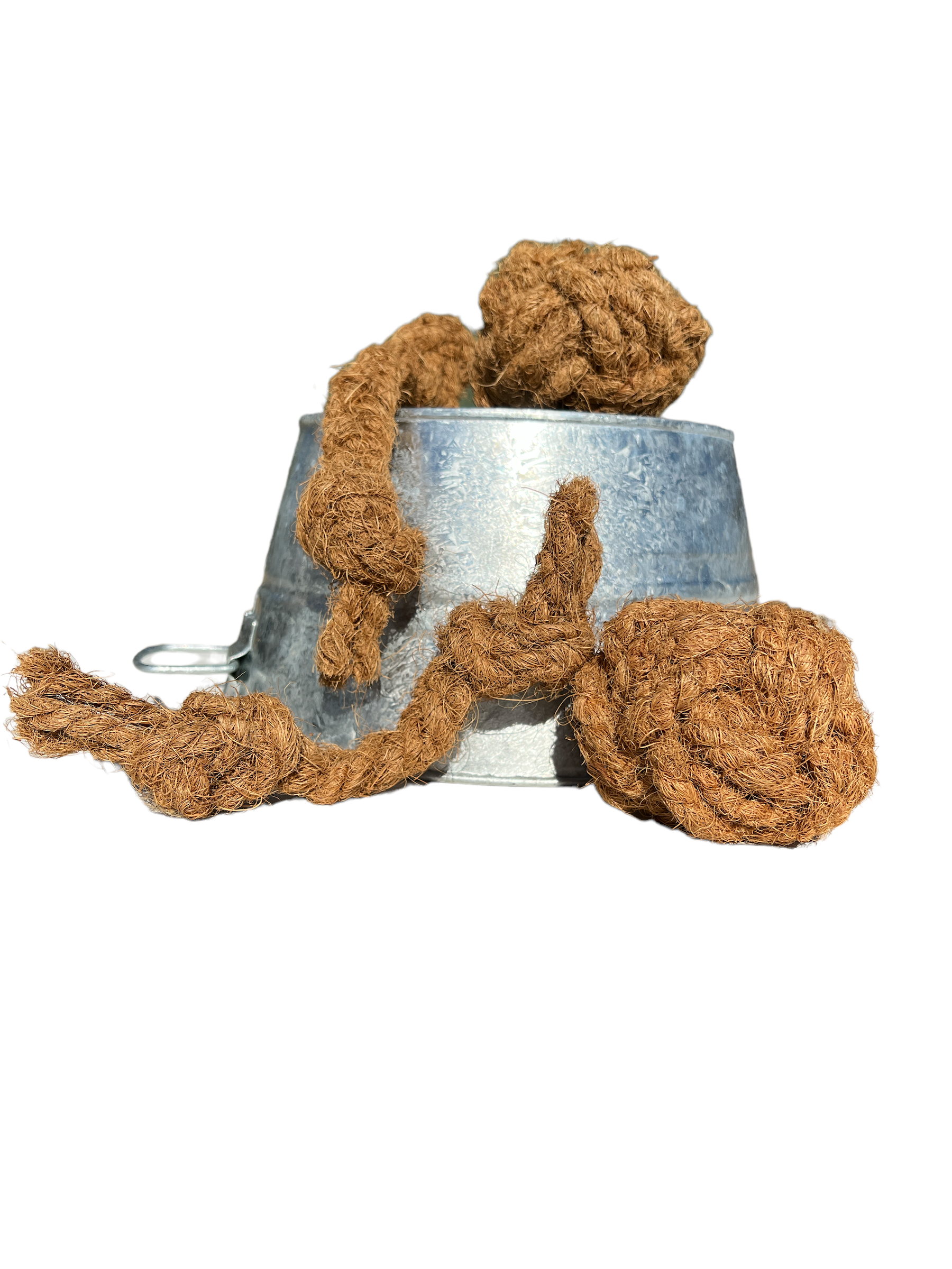 Coconut fiber dog toy best sale