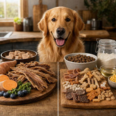 Premium vs Mass-Market Dog Treats: Why Our Handmade Options Win Every Time