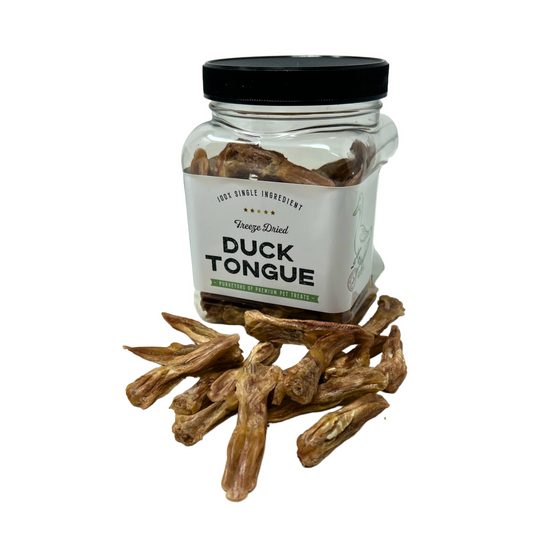 Duck Tongues Freeze Dried