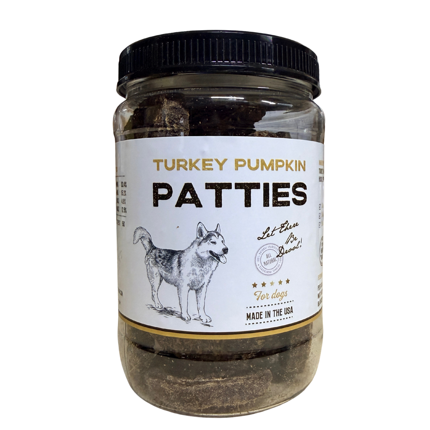 Limited Time Turkey & Pumpkin Patty