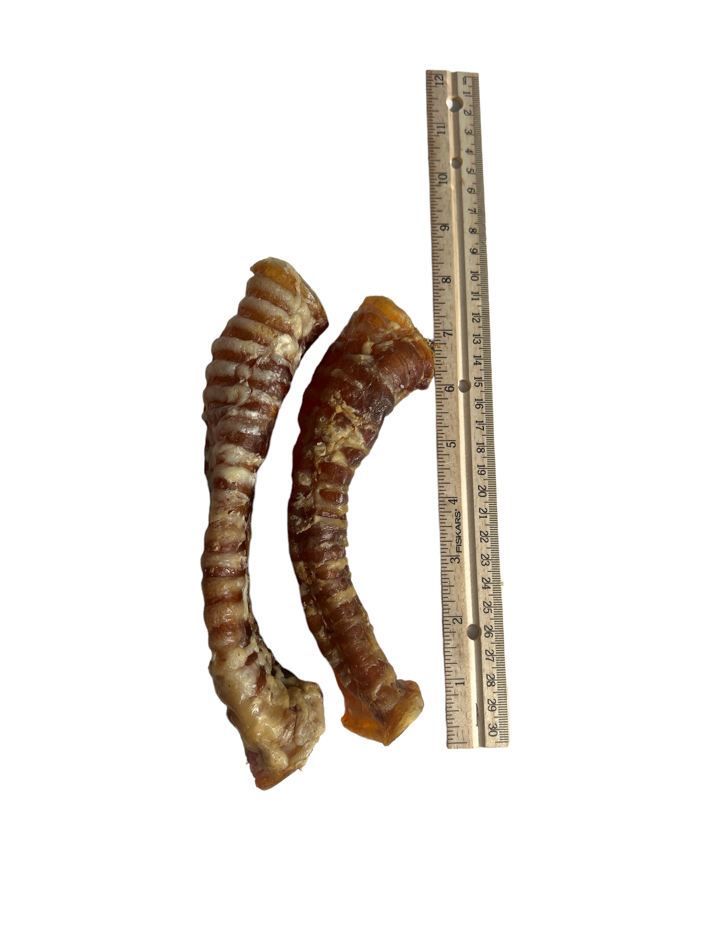 6-9 inch dehydrated beef trachea treats for dogs